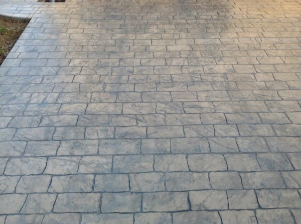 Béton imprimé