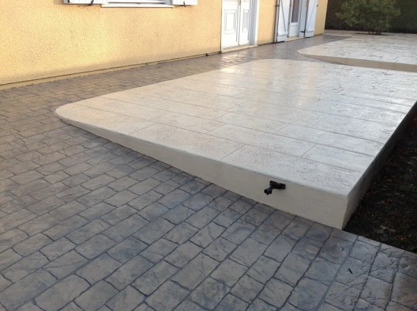 Travaux de béton ciré